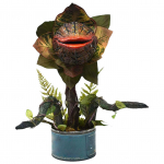 Halloweeni vaik Audrey II piraajataime kaunistus Pop-filmist V&auml;ike &otilde;uduste pood Kujud Audrey II figuur Aiaskulptuur roheline