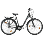 Linnaratas daamidele 28 Padova 3 k&auml;iku Must TC 48 cm DaCapo