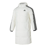 Adidas 3 triipu L DOWN JKT Puhverjakk Meeste Valge KC2497 XL valge