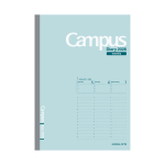 KOKUYO M&auml;rkmik 2026 Campus Diary N&auml;dalane Vertikaalne A5 Heleroheline Ni-CWVLG-A5-26 Algab jaanuaris 2026 white