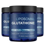 Liposomaalne glutatioon 1155 mg portsjoni kohta Toidulisand resveratrooli ja C-vitamiiniga &ndash; Rakkude kaitse ja antioks&uuml;dantne tugi (60 kapslit) 1pack