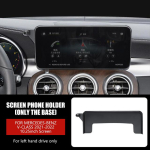 Autofoonihoidik Mercedes-Benz C GLC V-klassile w204 w205 x253 w447 7/10,25-tollisele multimeediakraanile Mobiiltelefonihoidik Salongi V Class 2021-2022