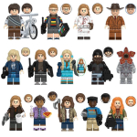 Stranger Things ehitusklotsid Minifiguurid 16 stiili Kogutav komplekt 14-piece set