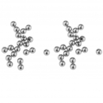 40 t&uuml;kki roostevabast terasest augustamise ehete asenduspall 1,2x3 mm as described