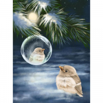 5d isetehtud teemantmaalimine loomad linnud armastavad ristpistes t&auml;is&uuml;mmargused kivist pildid 20X30CM