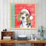 T&auml;isruudukujuline &uuml;mmargune teemantmaaling 5D teemanttikandid mosaiikristpistega kodukaunistuste kingitus Full Round 30x30CM