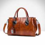 Yogodlnsi kaubam&auml;rkide &otilde;lakott Naiste &otilde;livahast k&auml;epidemega kott Vintage Crossbody kott Mitme taskuga k&auml;ekott, suur mahutavus 28*12*20cm pruun