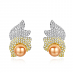 WWJ Chic Angel Wing h&otilde;bedased ja kuldsed k&otilde;rvar&otilde;ngad h&otilde;be/kuld