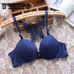 Tikitud rinnahoidja &otilde;mblusteta aluspesu pitsrinnahoidjad lihavad rinnahoidjad, seks Push Up rinnahoidjad 90B