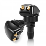 2x universaalne esiklaasi pesuri puhasti pihusti Peugeot 208 207 308 RCZ 408 407 307 206 jaoks Citroen C4 jaoks must