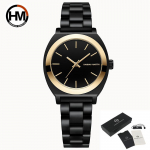 Naiste k&auml;ekellad lihtsa disainiga Miyota Movement Seiko roostevabast terasest veekindlad naiste kvartskellad Relogio Feminino