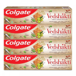 Colgate Swarna Vedshakti Ayurvedic igemehooldus hambapasta mikroobivastaste omadustega kogu suu kaitseks - 4 x 200 g
