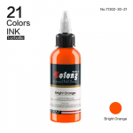 30 ml/pudel Professionaalne t&auml;toveeringutint kehakunsti jaoks Natural Plant Micropigmentation Pigment P&uuml;siv kulmude silmapliiats huule kehakunstid 1 unts Bright Orange