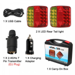 12V/24V magnethaagise tagumise tagatule signaali hoiatuspidurituli haagissuvila haagissuvila veoauto juhtmevaba LED-tagatuli 12-24V