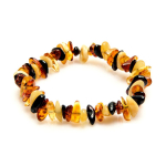 Les Tr&eacute;sors De Lily [Q1816] &ndash; 3-tooniline merevaigust k&auml;sitsi valmistatud k&auml;ev&otilde;ru Inspiration &ndash; 10 mm pruun