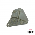 BWR5153 Akna t&otilde;stuki mootor rattakoopa ees vasakul VW Polo 4 6Q 9A 9N 9N3 2001-2009 HB 5-ukseline 9A4 2002-2018 4-ukseline sedaan