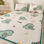 Lateks suvematt Kolmeosaline komplekt, tr&uuml;kitud Summer Ice Silk Suvematt Suvine tekk Pestav Kokkupandav Cool Feeling Matt 90*200CM 2PCS