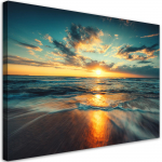 L&otilde;uenditr&uuml;kk Sea Sunset Beach 60x40 oranž