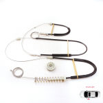 EWR5172 Akna T&otilde;stuki Remondikomplekt Vasakpoolne VW EOS 1F7 1F8 2006-2015 2-ukseline Kupee Kabriolett CC 1Q0837461