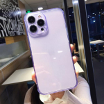 P&otilde;rutuskindel l&auml;bipaistev objektiivikaitse telefoni&uuml;mbris iPhone 14pro 13 12 11 Pro Max Xs Max Xr 14plus l&auml;bipaistev &uuml;li&otilde;huke tagakaas For iPhone 11Pro Max must