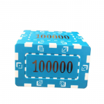 10tk/partii savi Las Vegase pokkerižetoonid 14g kasiinokaardi pokkerižetoonid meelelahutus dollari m&uuml;ndid kaardim&auml;ng LasVegas 100000 value 10pcs