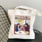 Shopper Gilmore Girls Luke'i tr&uuml;kitud kandekott Naiste Harajuku Shopper K&auml;ekott &Otilde;la Ostukott Daami l&otilde;uendist kott 24*26cm