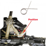 Torsioonvedru 25168483098 k&auml;iguvahetuse jaoks 2016-2019 BMW X1 13-19 Mini Cooper