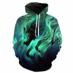 Kevad-s&uuml;gis 3D Hundi Pusad Meeste Kapuutsiga Loomade Hunt Tr&uuml;kitud Hoodie Dressip&uuml;ksid Spordidressid Meeste/naiste joped Naljakas kapuuts XL