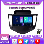9-tolline Androidi autoraadio Carplay jaoks Chevrolet Cruze J300 2008-2012 Multimeedia videopleier GPS-navigatsioon WIFI 2+32GB 1+16GB