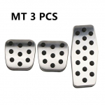 Roostevabast terasest pedaaliklotside kate MT AT jaoks Chevrolet Cruze Sedaan luukp&auml;ra jaoks OPEL Mokka 2013-2015 ASTRA J Insignia Car Styling