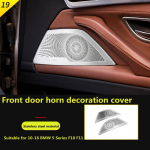Sobib BMW 10-16 5-seeria F10 F11 interj&ouml;&ouml;ri modifikatsiooniga autole sisemise esiukse sarve kaunistuskate auto 2pcs