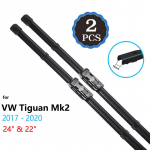 for Volkswagen VW Tiguan MK1 MK2 2008~ Wiper Blade Car Accessories Stickers Front Windshield Wipers 2009 2010 2017 2008-2016 MK1