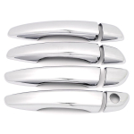 Peugeot 308 308SW 5008 MK II 508 508SW MK I kroomitud v&auml;lisukse k&auml;epideme katte kroomitud stiiliga dekoratiivraami raami jaoks Door Handle Cover white