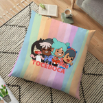 Toca Life World padjap&uuml;&uuml;r Toca Boca padjap&uuml;&uuml;r kodutoolile Lastetoa pehme dekoratiivne padjap&uuml;&uuml;r 45*45cm 9