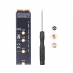 M.2 NVME SSD teisendamiskaart MacBook Air Pro Retina 2013&ndash;2017 jaoks NVME/AHCI SSD t&auml;iendatud komplekt A1465 A1466 A1398 A1502 jaoks