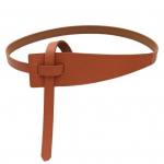 Korea stiilis lihtne naiste kunstnahast rihm, ebakorrap&auml;rase kujuga reguleeritav s&otilde;lm, pikk v&ouml;&ouml;koht, &uuml;likond, mantel, korsett v&ouml;&ouml;, moetarvikud