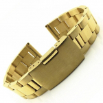 Roostevabast terasest metallist k&auml;ev&otilde;ru 18mm 20mm 22mm 24mm 26mm 28mm 30mm kellarihm randmerihm must h&otilde;bedane kuld Aksessuaarid 30mm