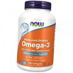 Molekulaarselt destilleeritud Omega 3 enterokattega, Omega-3 enterokattega, Now Foods 90 geelkapslit (67128025) 90softgels