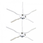 Pehme silikoonkummist k&uuml;ljehari Roborock S5 S6 T6 E2 E35 T4 T7 T7PRO tolmuimeja varuosade puhastushari