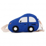 Praktiline laste &otilde;lakott, kulumiskindel velvetist esemete hoiuruum sinine