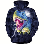 Uus dinosauruste graafiline halloween'i poiste kapuuts, kevad- ja s&uuml;gisene lasteriided pikkade varrukatega kapuutsiga vabaaja spordipullover 4-14 140