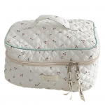 Kosmeetikakott, suure mahutavusega multifilmide meigikott Naiste stiilne vastupidav tualett-tarvete organiseerimiskott reisimiseks valge