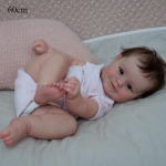 50 cm Elutruu Reborn Baby Doll T&uuml;druk Maddie Paks Armas Naeratus Pehme Puuvillane Keha Vasts&uuml;ndinud nukk V&auml;ikelaps Bebe Taass&uuml;nninukud T&uuml;drukutele Lapsele S&uuml;nnip&auml;evakingid 60cm