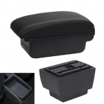 Skoda Fabia 3 k&auml;etoe jaoks Skoda Fabia III auto k&auml;etoe kasti jaoks. Varuosade hoiukasti lisavarustus 2015-2020 valge/must