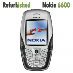 Renoveeritud Nokia originaal Nokia 6600 mobiiltelefon No charger