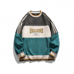 American Fashion seemisnahast &uuml;lisuure kapuutsiga pikkade varrukatega kampsun meestele kevadpaar spordipullover vabaaja kapuuts XXL mitmev&auml;rviline