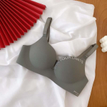 Naiste mood, mugavus, hingav, &otilde;mblusteta pehme rinnahoidja Push Up rinnahoidja &uuml;hev&auml;rviline aluspesu Seksikas pesu 32/70 AB roosa