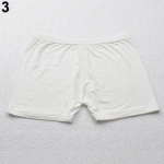 Seksikad naiste turvapesu &Otilde;mblusteta Modal Shorts Boxer Pants Kost&uuml;&uuml;msukkp&uuml;ksid valge