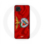 Samsung Galaxy A22 5G &uuml;mbris slb benfica punasel taustal