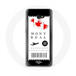 &Uuml;mbris Samsung Galaxy A3 2016 lennukipiletile Montreal, Kanada